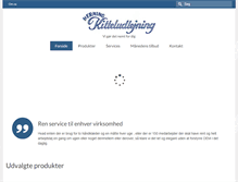 Tablet Screenshot of kittelmanden.dk